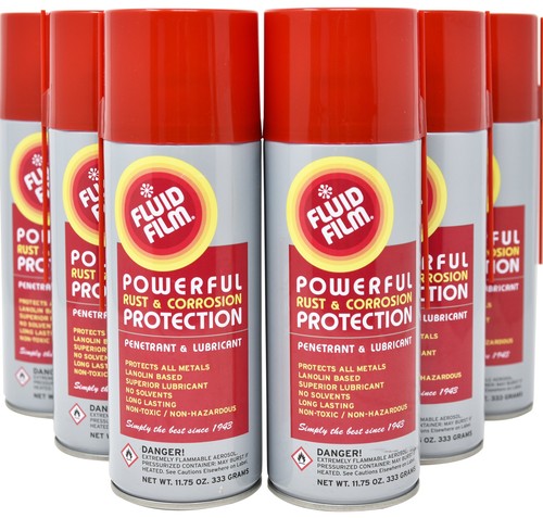 Fluid film rust corrosion - film, &
