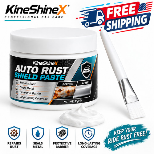 Auto rust shield - shield, paste,