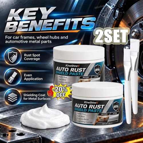 Auto rust shield paste - shield, paste,